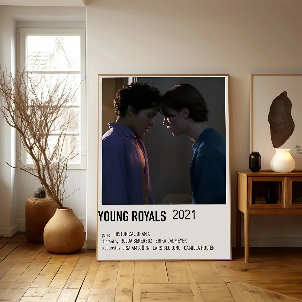 Young Royals Whitepaper Poster Vintage Room Home Bar Cafe Decor Vintage Decorative Painting