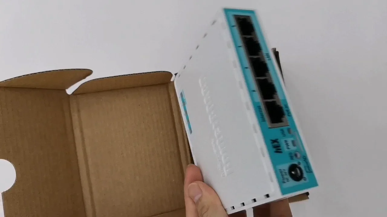 MikroTik RB750Gr3 5 port Gigabit router with USB Port