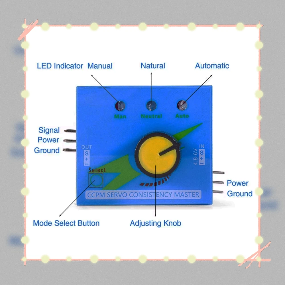 6個のSG90マイクロサーボモーター、1個のECSスピードパワーコントローラー、ロボットアームリモートコントロールサーボモーターおもちゃの飛行機モデルに適しています