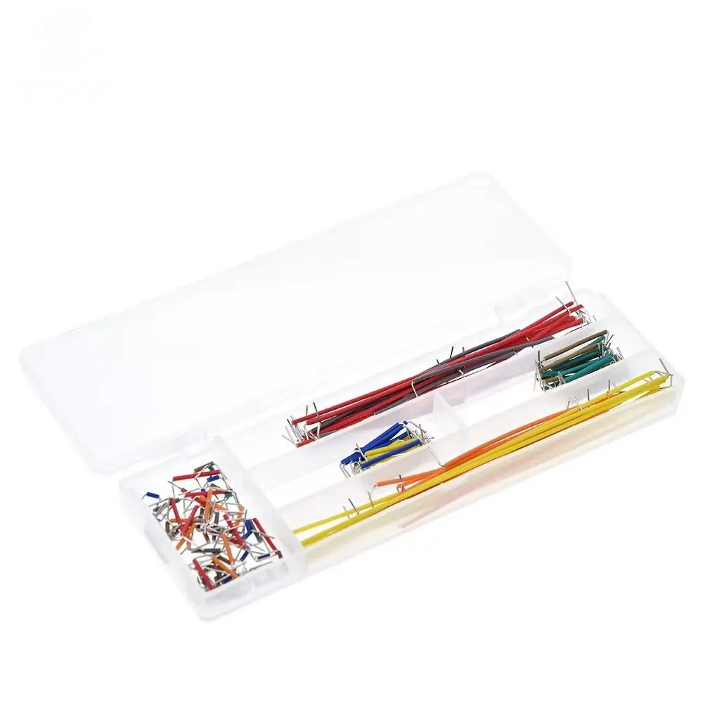 Flexible Wire Breadboard Jumper Cables Multicolored Versatile Solderless Wire Kit Assorted Breadboard Wires Kit Electronics