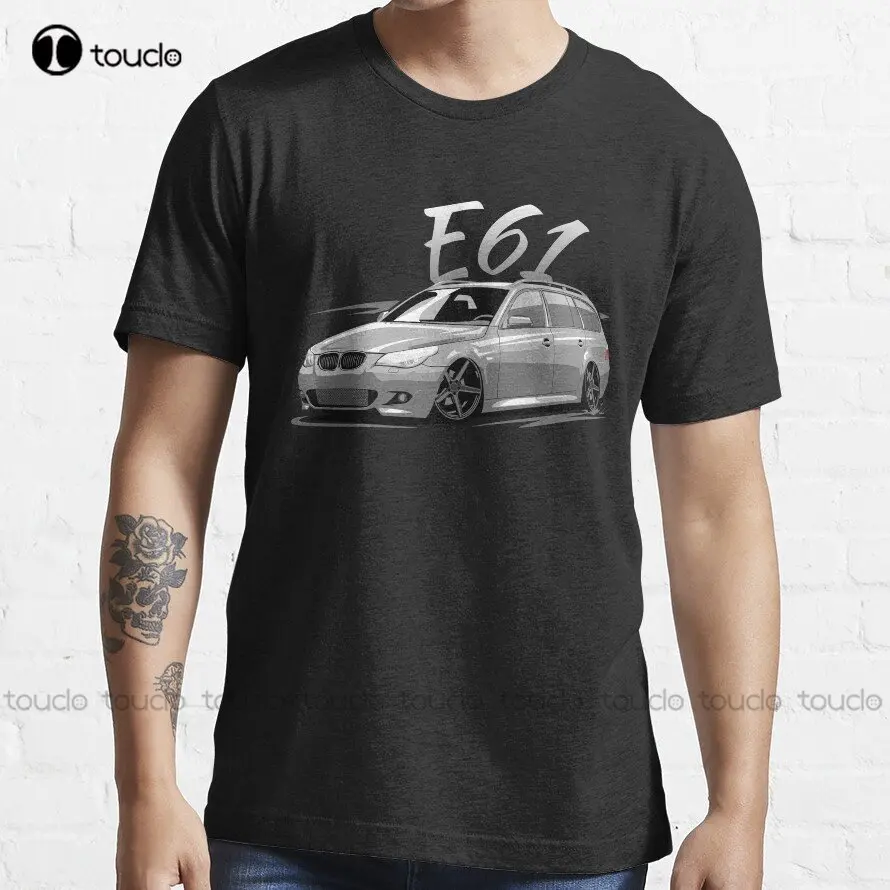 

E61 Touring Lowstyle Bavarian Engine T-Shirt Custom Aldult Teen Unisex Digital Printing Tee Shirts Custom Gift Xs-5Xl Tshirt