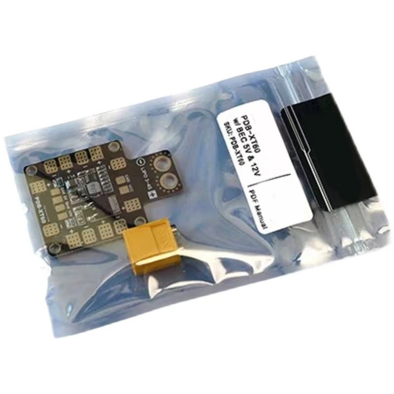 Dla Matek Systems PDB Power Distribution Board XT60 W/ BEC 5V 12V Dla QAV250 RC FPV Quadcopter Multicopter Drone