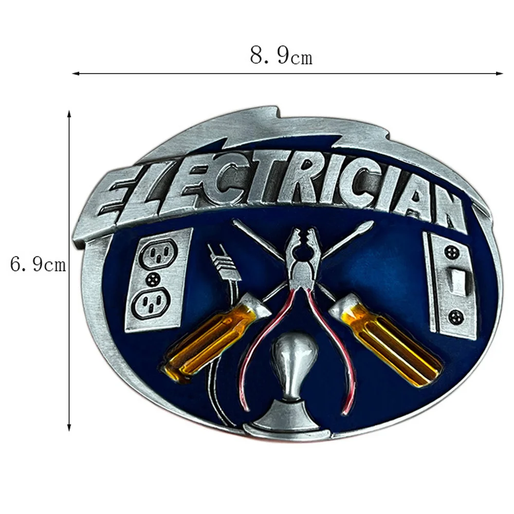 楕円形の電気技師のベルト,クールなウエスタン,カウボーイ,頑丈