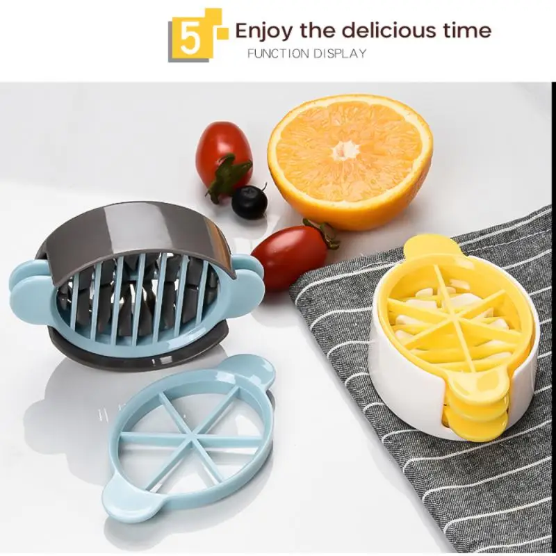 Eggs Slicer Cutter Egg Cooking Tools Multifunctional Egg Cutter Mold Cutter Artifact Gadgets Kitchen Manual Egg Slicer