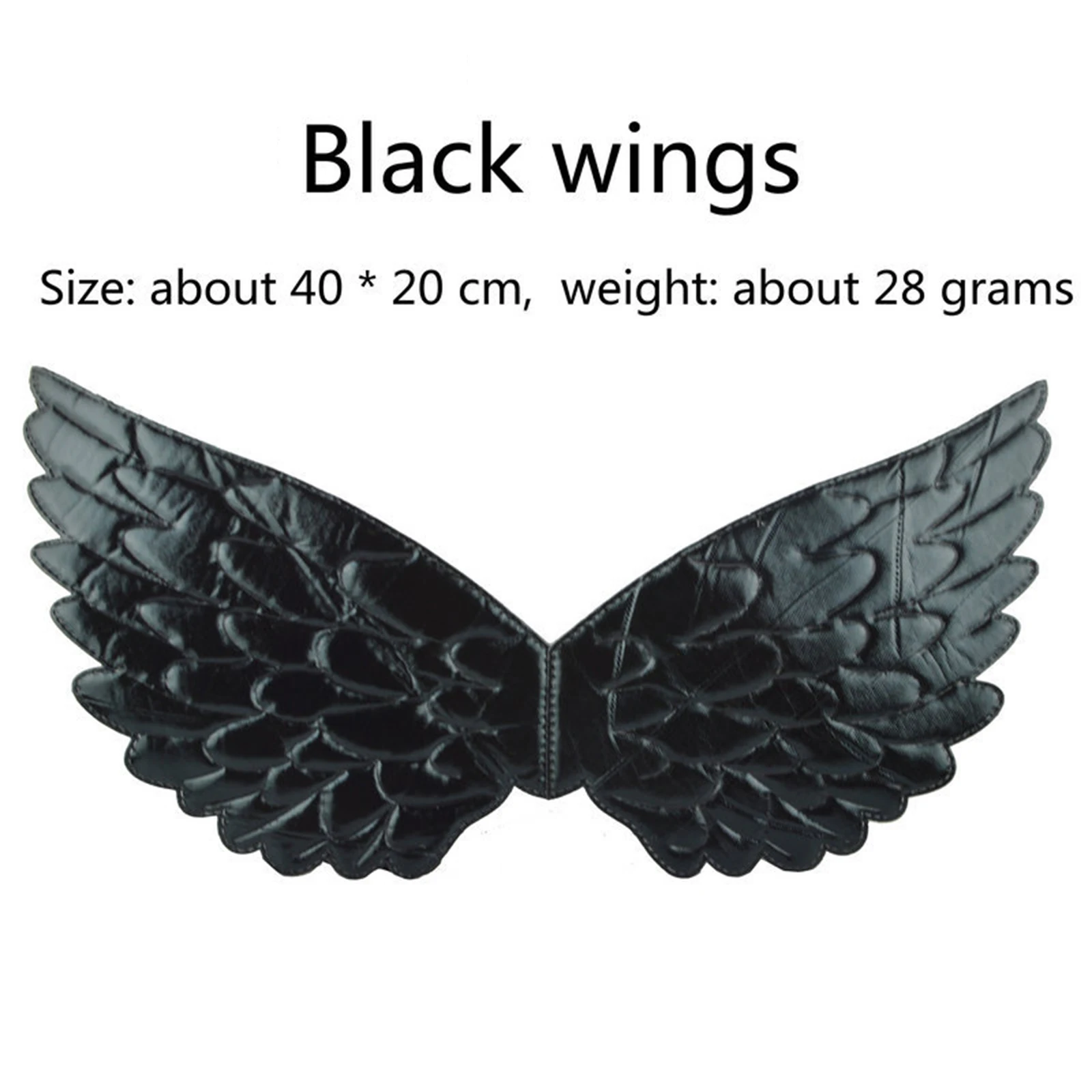 New Kids Unisex Halloween Costume Prop Solid Color Wings Devil\'S Horn Hair Hoop Accessory For Cosplay Hot Sale Fashion