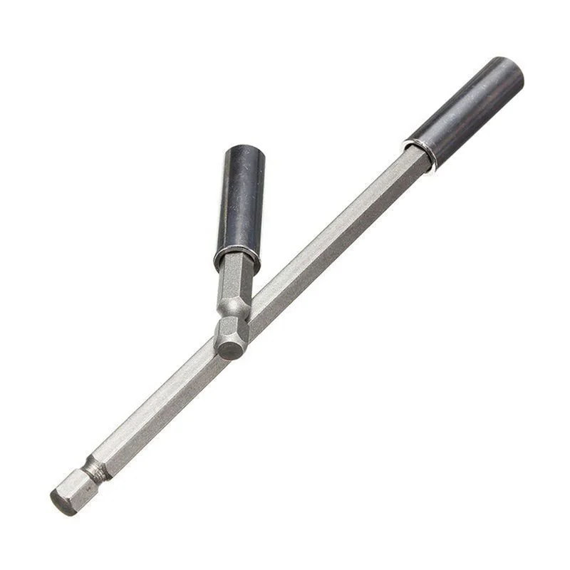 

AA21-6Pcs 1/4 Inch Hex Magnetic Bit Holder 60/150Mm Screwdriver Bars Power Extension Drill Driver