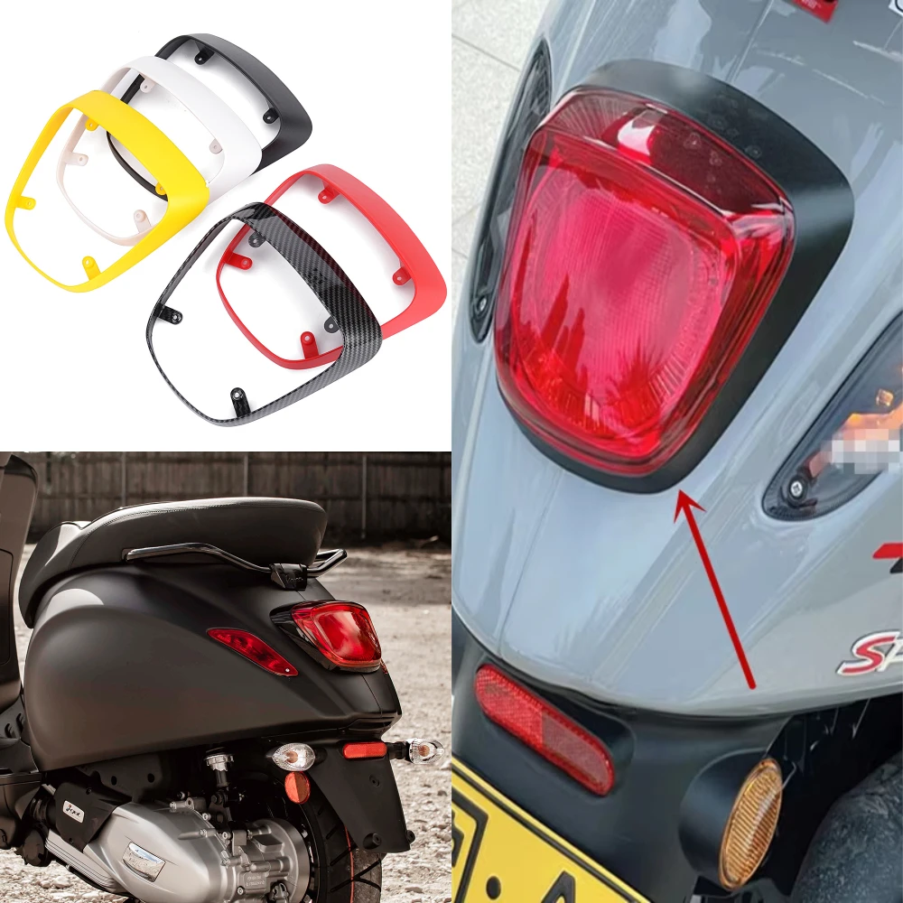 Taillight Cover Tail Lamp Protector Guard Frame For Vespa Sprint 50 125 150 Primavera Spring 125 150