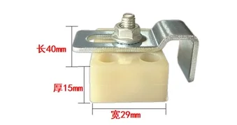 10pcs Washbasin buckle porcelain basin fastener stainless steel sink connector anti-shedding fastener