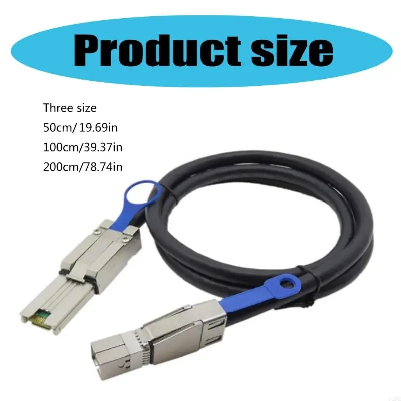 U2JE Mini SFF-8088 to Highly Density SFF-8644 Data Server Raids External Cable