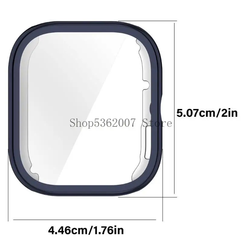 Крупный корпус с полным освещением с пленкой для просмотра 5 ESIM Protector Cover Watch Scrector Protector Film SmartWatch Shell