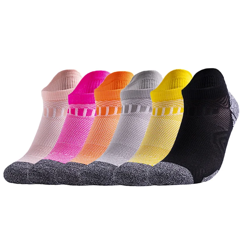 3 par/lote Coolmax calcetines de algodón hombre mujer deporte correr calcetín ciclismo montar bicicleta fútbol transpirable baloncesto Sox