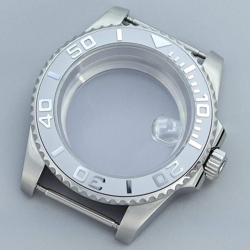 

40mm High Quality Watch Case for NH35 NH36 NH34 NH38 NH70 Miyota8215 ETA 2824 PT5000 Movement YACHT Cases Sapphire Crystal Glass