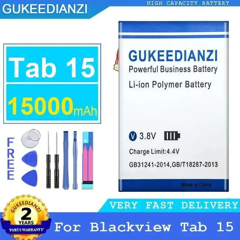

15000Mah For Blackview Tab 15 Tablet Battery High-Capacity