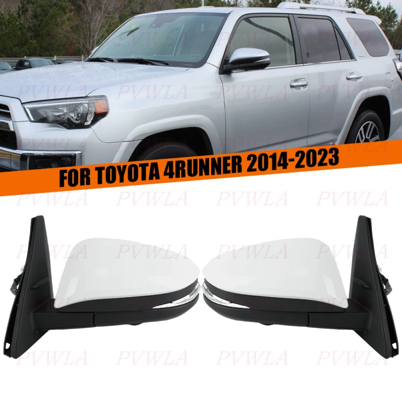 

14PIN Paintable Heat Power Fold Rear Mirror Assembly For Toyota 4RUNNER 2014 2015 2016 2017 2018 2019 2020 2021 2022 2023