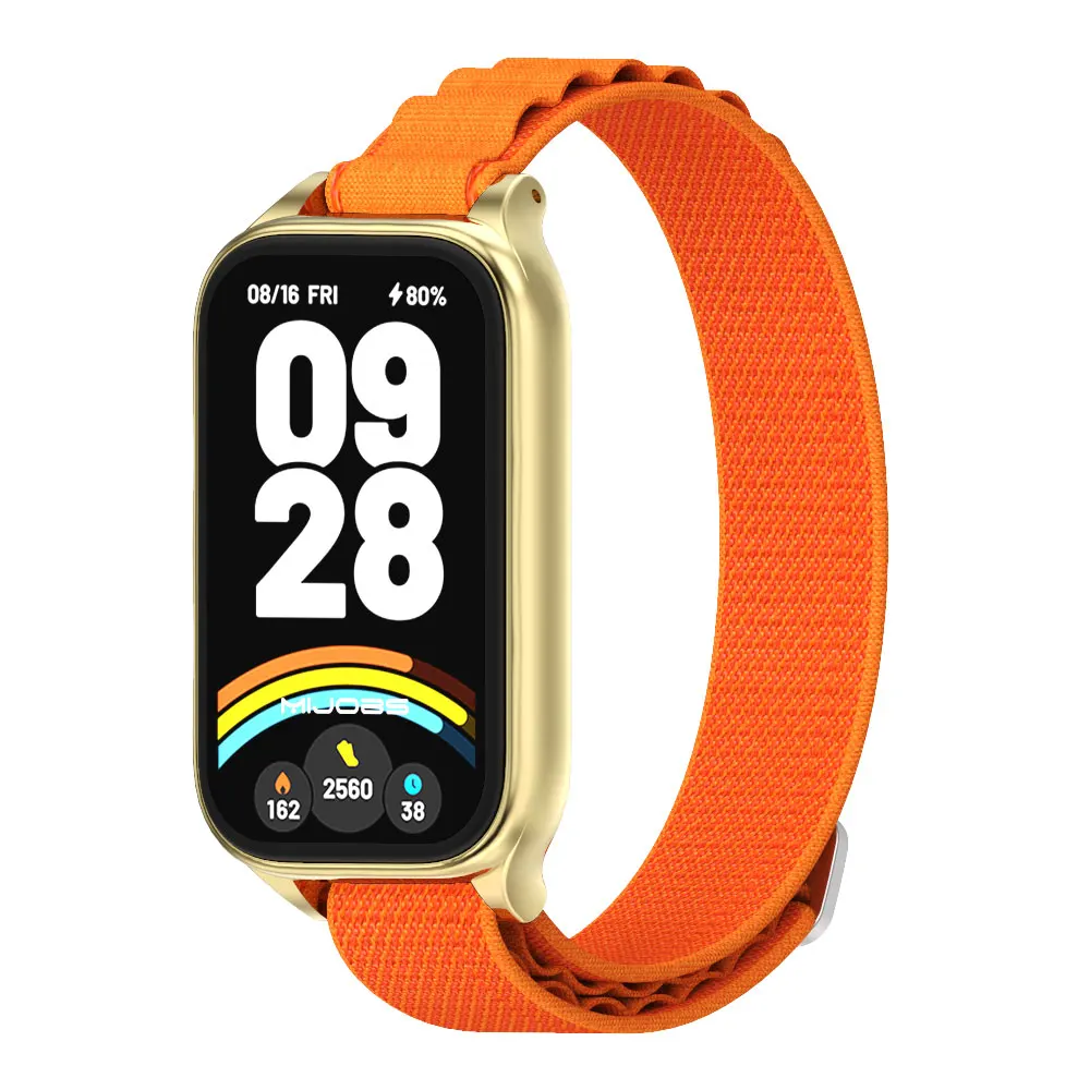Strap for xiaomi Mi band 9 Active Bracelet Global Version Silicone Waterproof Wristband Mi Smart Band 9 Active Strap