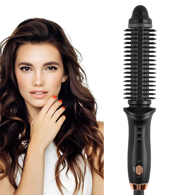 

New design adjustable temperature wave styler hair styling tools hair curler rotating portable hair curler comb