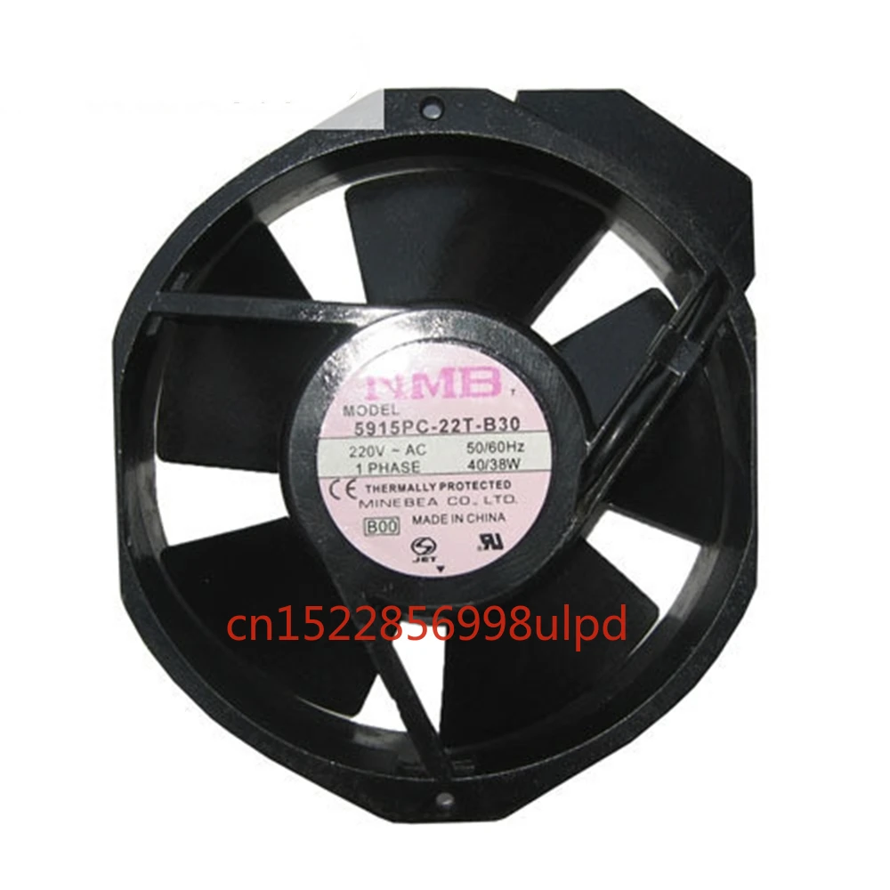 Cooling Fan 5915PC-22T-B30 AC 220V 0.21A 40W 2700RPM 17cm 17238 172x150x38MM 2-PIN