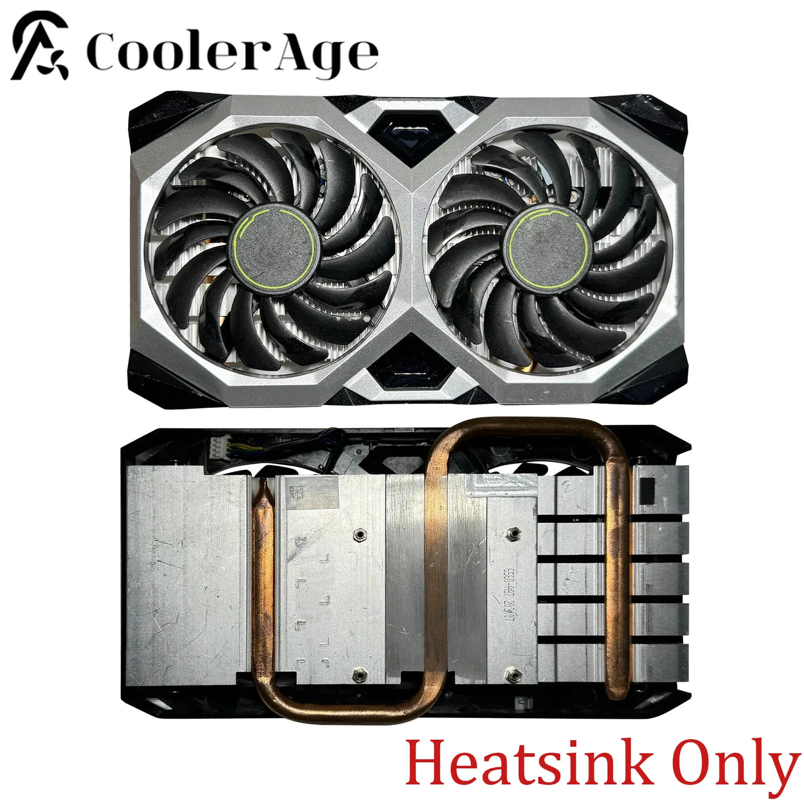 Video Card Heatsink Replacement for MSI GeForce GTX 1660 1660S Original GTX1660 GTX1660S Graphics Card Cooling Heat Sink