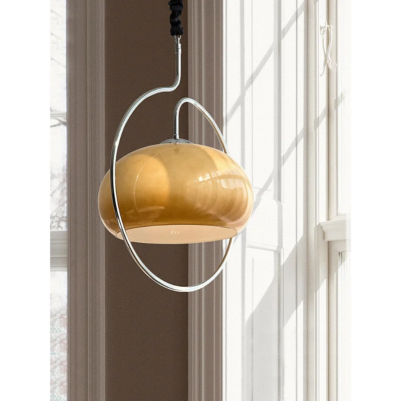 

Medieval Designer Pendant Lamp Bauhaus Mushroom Chandelier for Bedroom Foyer Kitchen Aesthetic Art Deco Replica Lighting Fixture