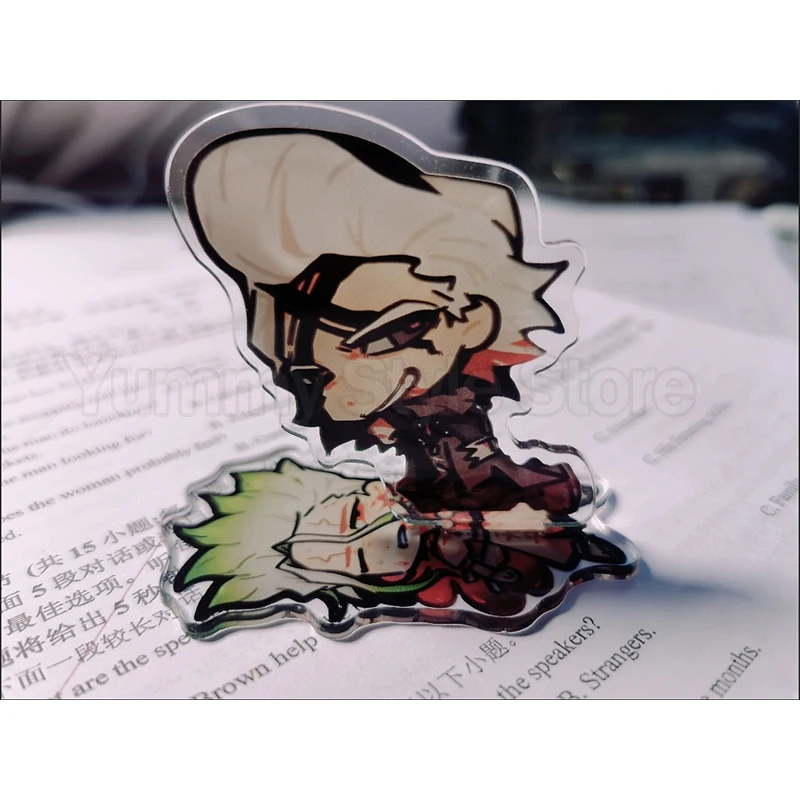 Dr Stone Dr. Xeno VS Senku Ishigami Acrylic Standee High Quality Desktop Ornament Anime Figure Decoration Collectible Gifts