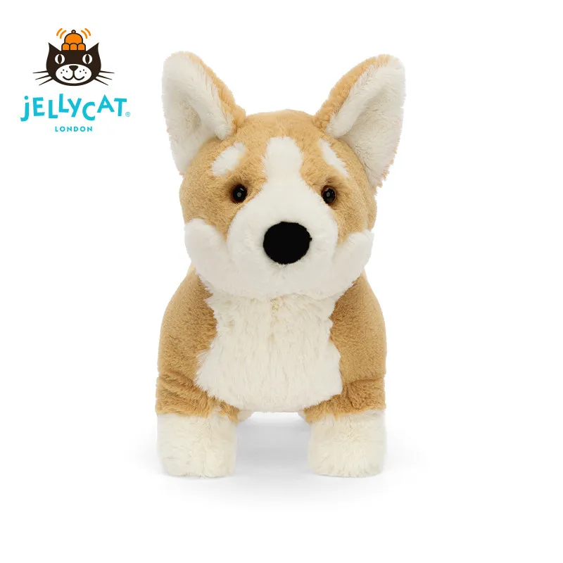 

Оригинальная мягкая плюшевая игрушка Jellycat Betty Corgi из Великобритании, супермягкая и очаровательная, милая собачка-щенок, прекрасный подарок для любителей животных, для детей и взрослых.