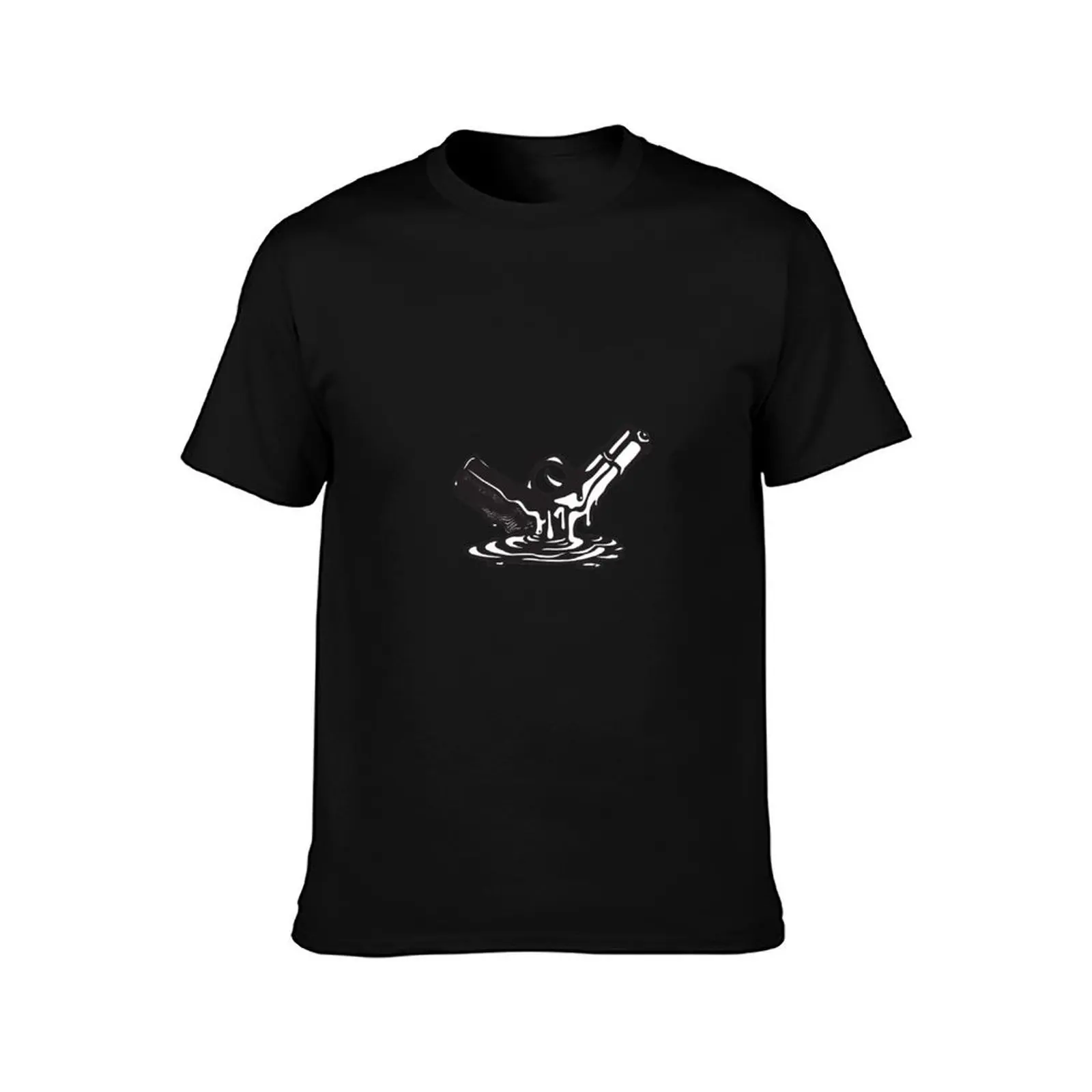 no more firearms - melt the guns, melting gun T-Shirt Casual Everyday Short Sleeve T-Shirt