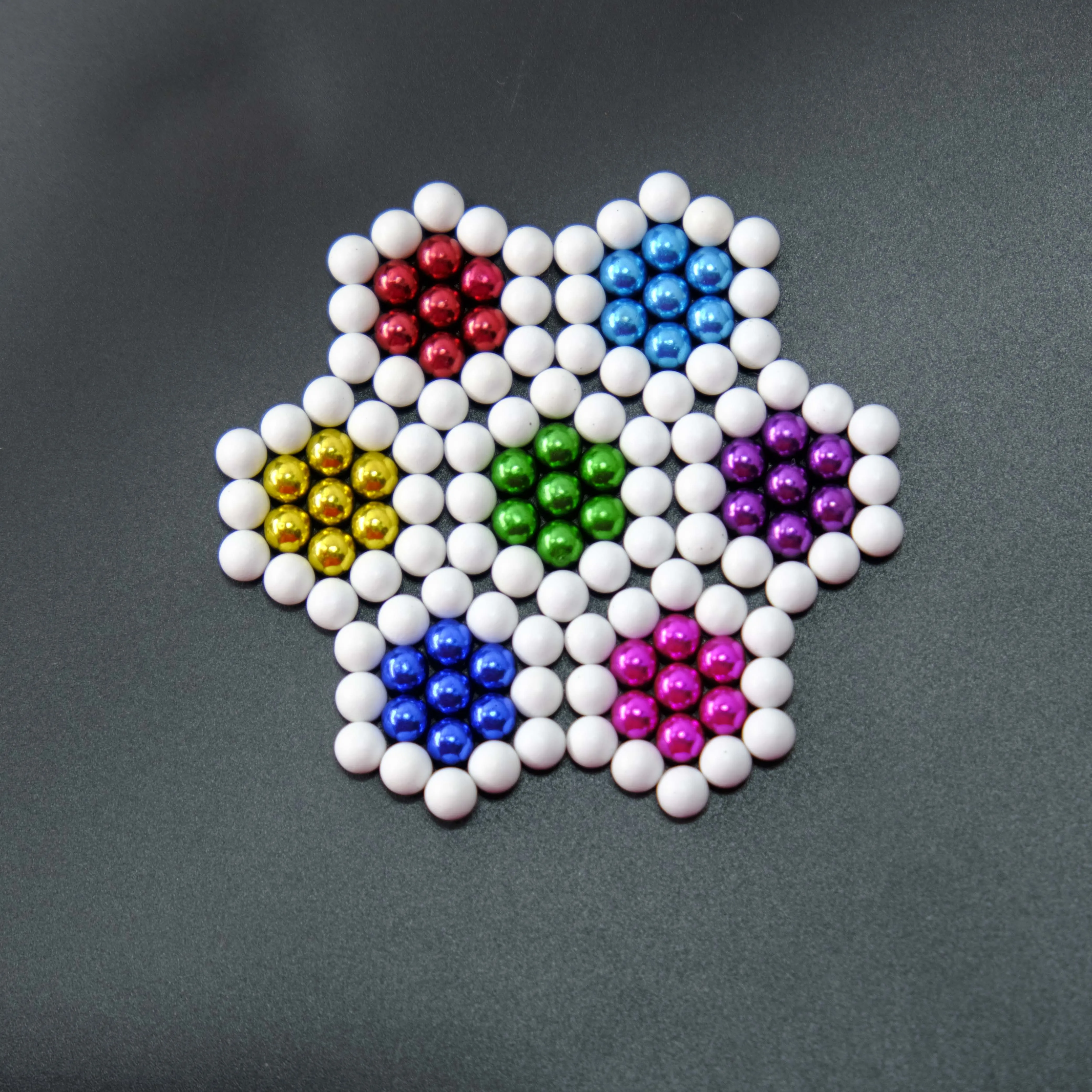 جديد عيد الميلاد عناصر الديكور مغناطيس الثلاجة ديكور المنزل كرات ملونة هالوين قوية المغناطيسي الخرز المستديرة لتقوم بها بنفسك مجموعة #3