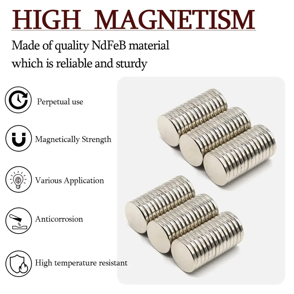 20mmx3mm Super Strong Round Neodymium Magnet Powerful Magnets N35 small Permanent Magnetic NdfeB Refrigerator Magnet 20x3