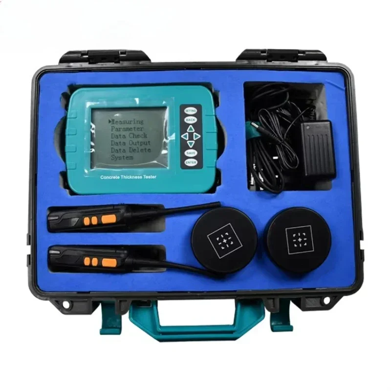 

Portable laboratory equipment floor thickness tester for concrete thickness testing