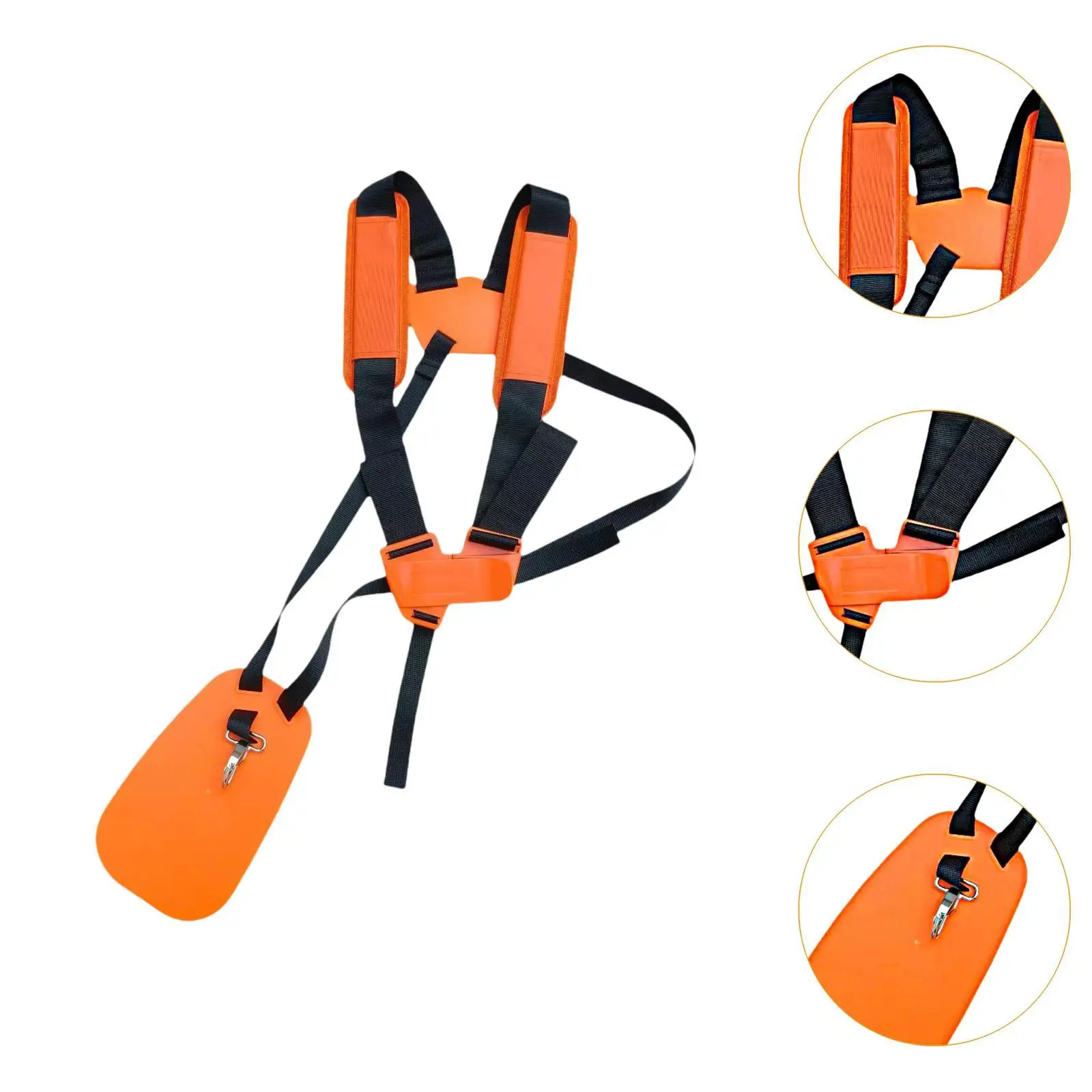 Strimmer Shoulder Harness Double Shoulder Belt Multifunctional Lawn Mower Harness Strap for Chainsaw Garden