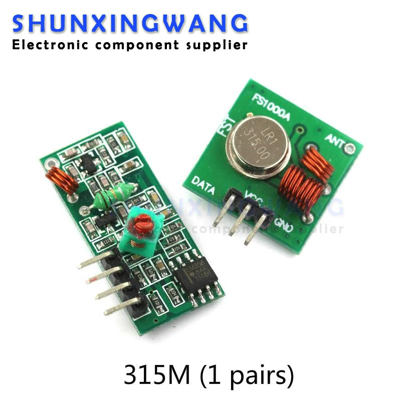 433M 315M super regenerative module radio transmitter receiver 315MHZ/433MHZ frequency transmitter receiver
