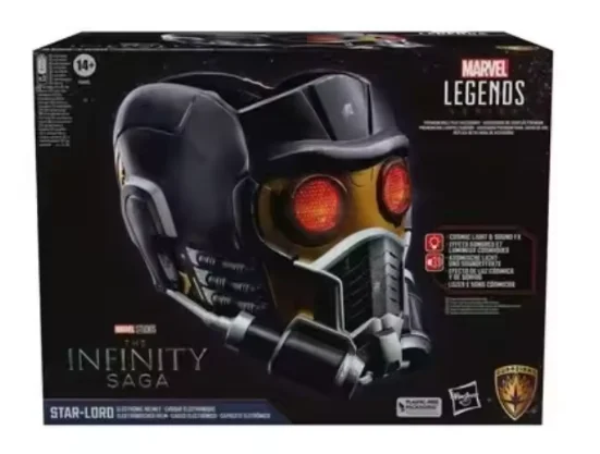 Nieuwe, originele Hasbro Marvel Legend Series THE INFINITY SAGA STAR-LORD-helm, tweede editie, actiefiguur, model, speelgoed, cadeau.