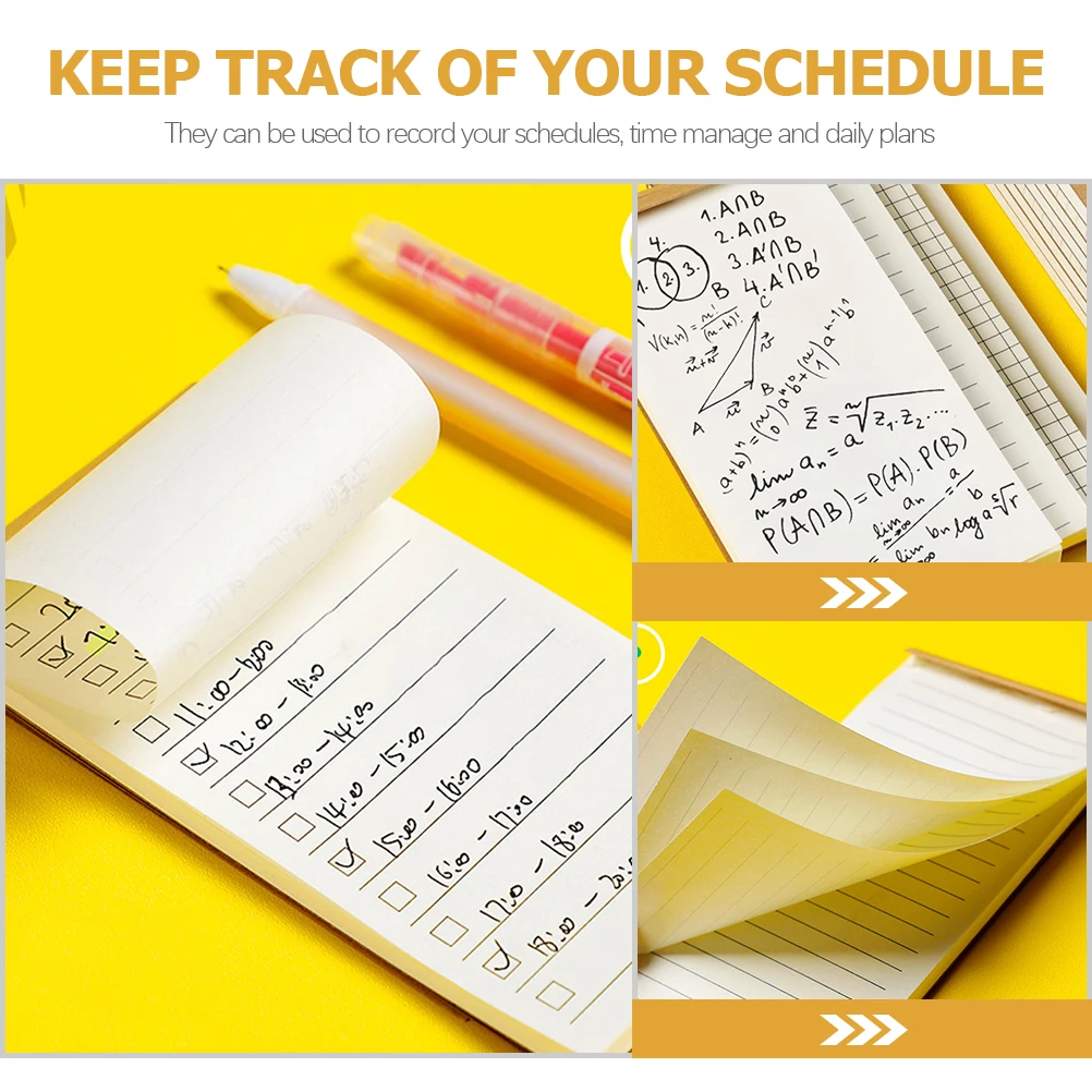 

9 Pcs Notebook Task for Work Planner Accessories Business Notepad Pads Notepads Mini Writing Planners Grocery List Memo Kitchen