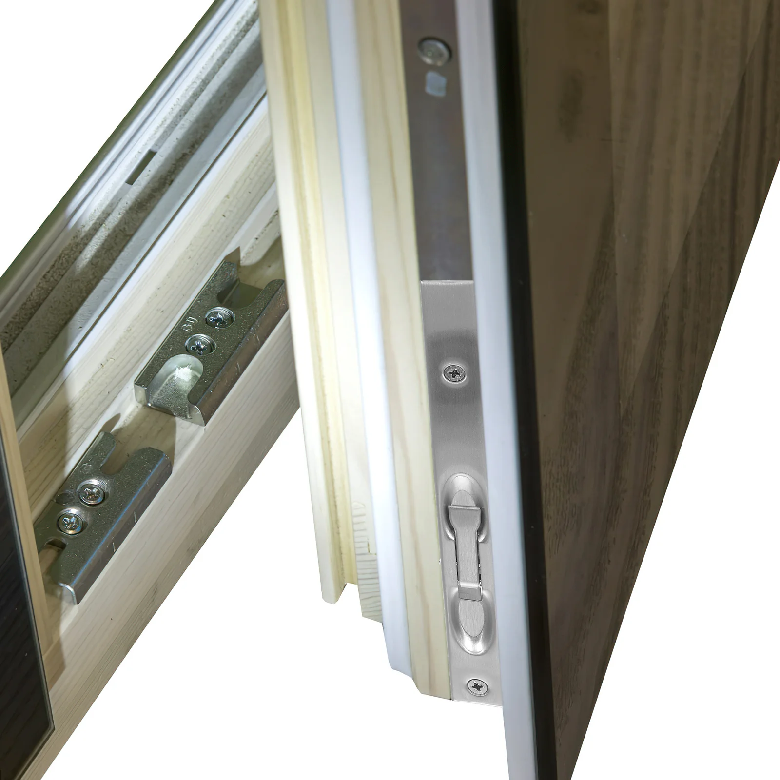 

8 Inch Stainless Steel Door Bolt French Door Latch Slide Lock Easy Install Antirust Durable Improvement