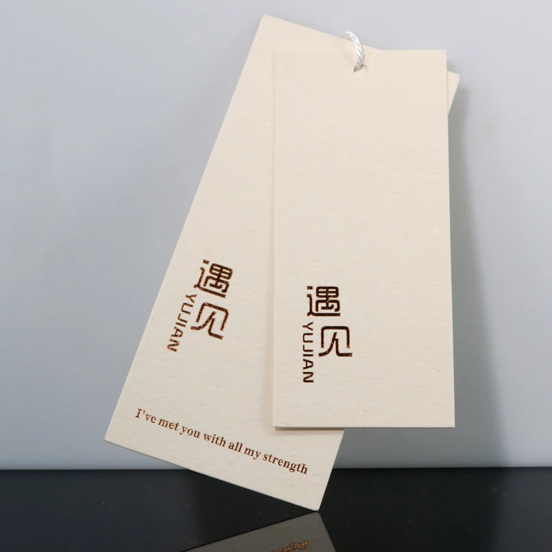 

custom clothing trademark tags wholesale custom square luxury paper hang tag gold foil logo hot stamping hang tags