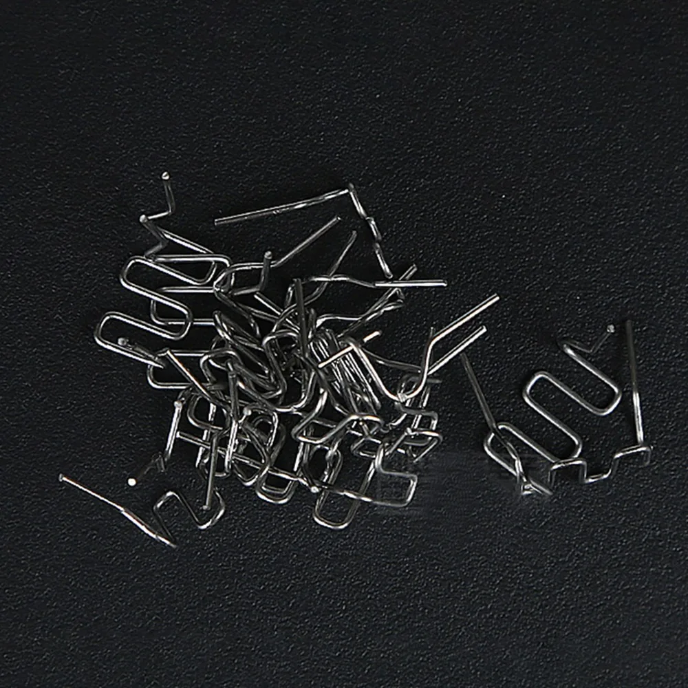 800PCS Stainless Steel Plastic Welding Stapler 0.6mm 0.8mm Thickness Universal Hot Stapler Kit 8 Different Styles