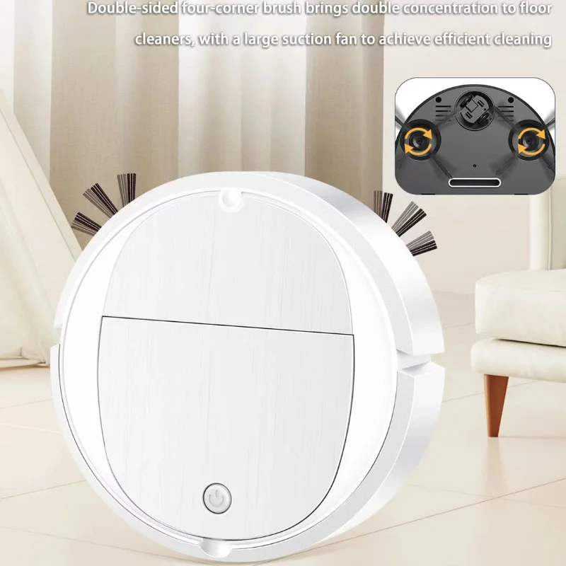 NEW 3 In 1 Smart Sweeping Robot Home Mini Sweeper Sweeping and Household Lazy Person Intelligent Three In One Sweeping Machine