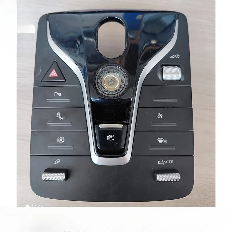 Shift Panel Assembly Button Handbrake Dual Flash Start Switch Original Accessories for BYD Song PRO