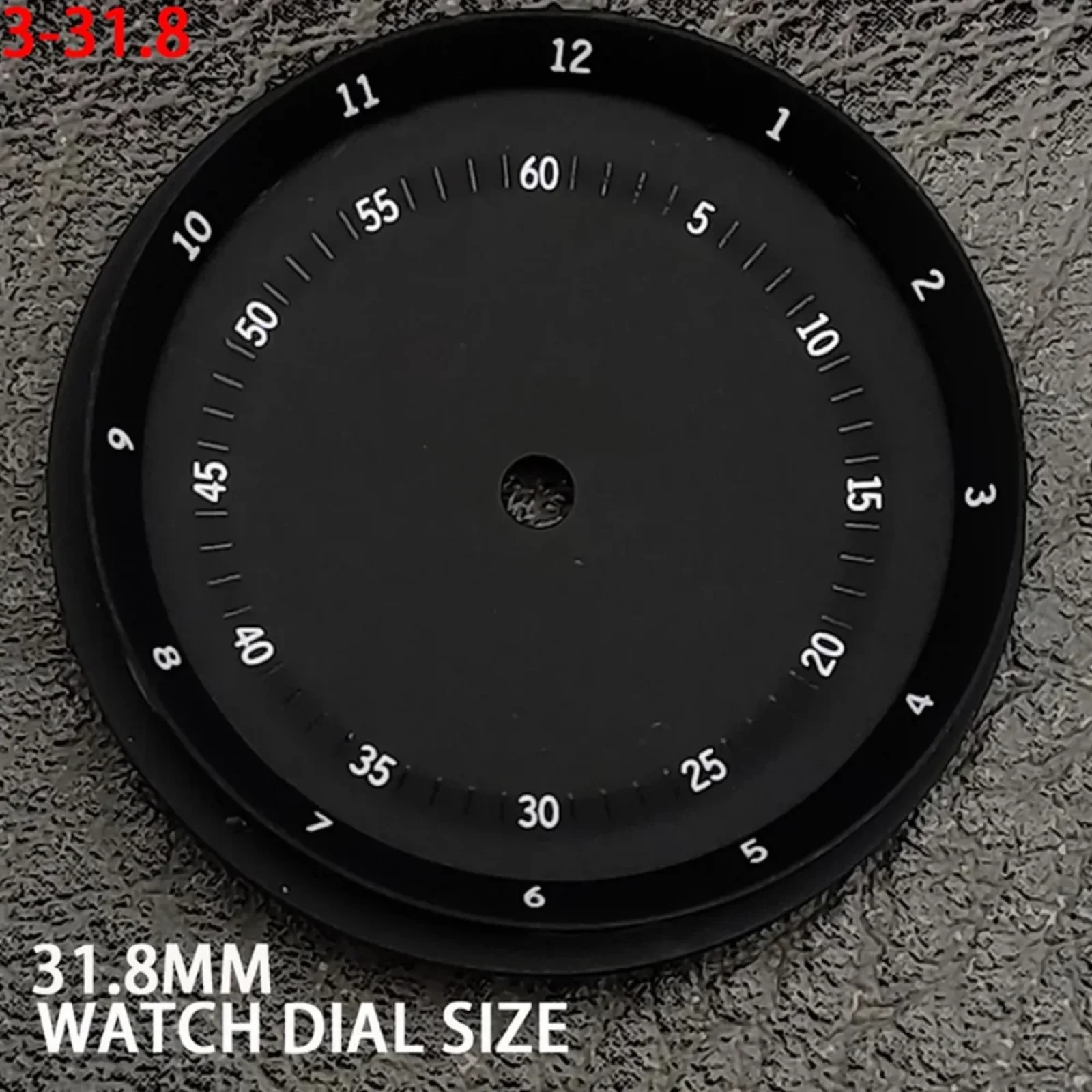 

For NH35 Movement 31.8MM Watch Dial No Luminous Watch Face Water Resistant Literature Modification Accessories