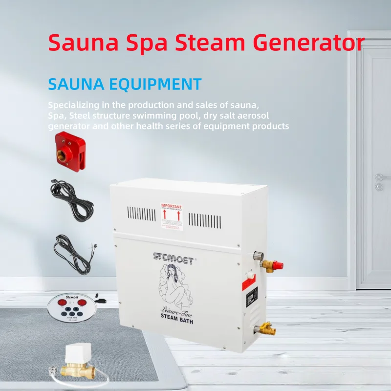 ChuHan 15KW Sauna Spa Steam Generator 220V/380V For Home Steam Shower Digital Controller Sauna Room SPA Steam Bath Machine ST150