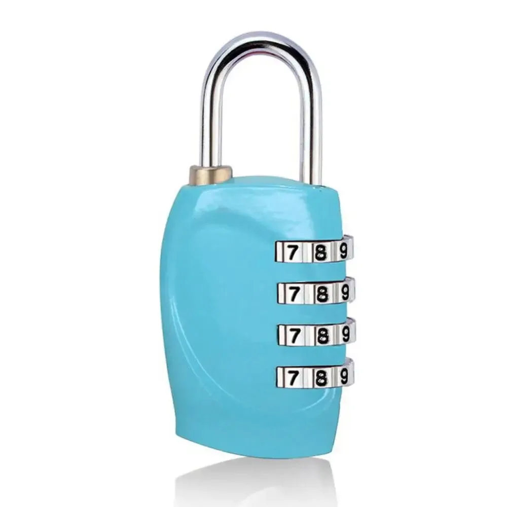 4 digit Password Padlock Zinc Alloy High-quality Beautiful Lock for Cabinets Drawer High Quality