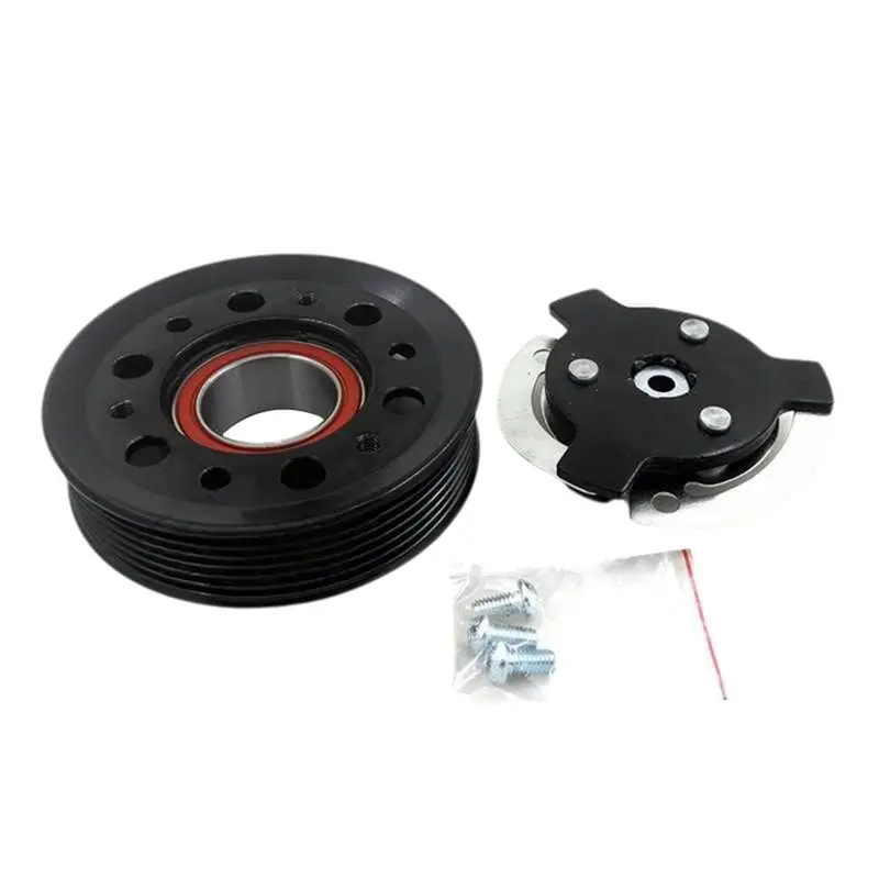 

New Electromagnetic Clutch Kit 64529182793 For BMW E90 318I Air Conditioning Compressor Auto-T48C
