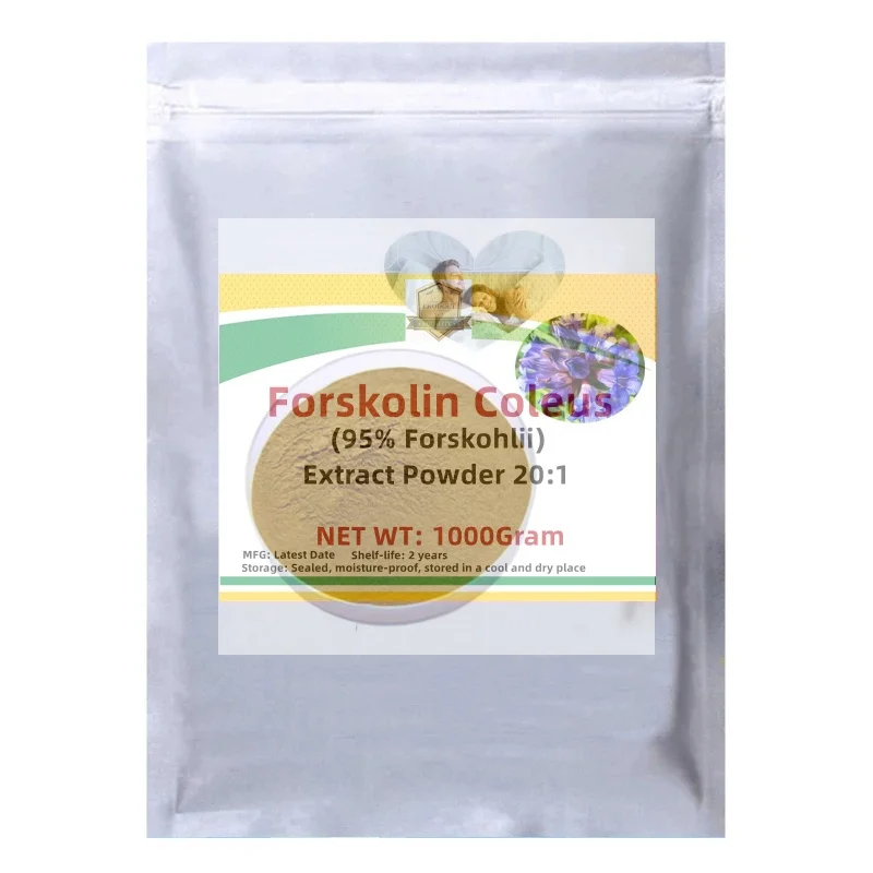 Último modelo recomendado de embalaje sellado de 5 capas para artículos de primera necesidad del hogar, 95% Forskolin, venta directa de fábrica, envío global rápido