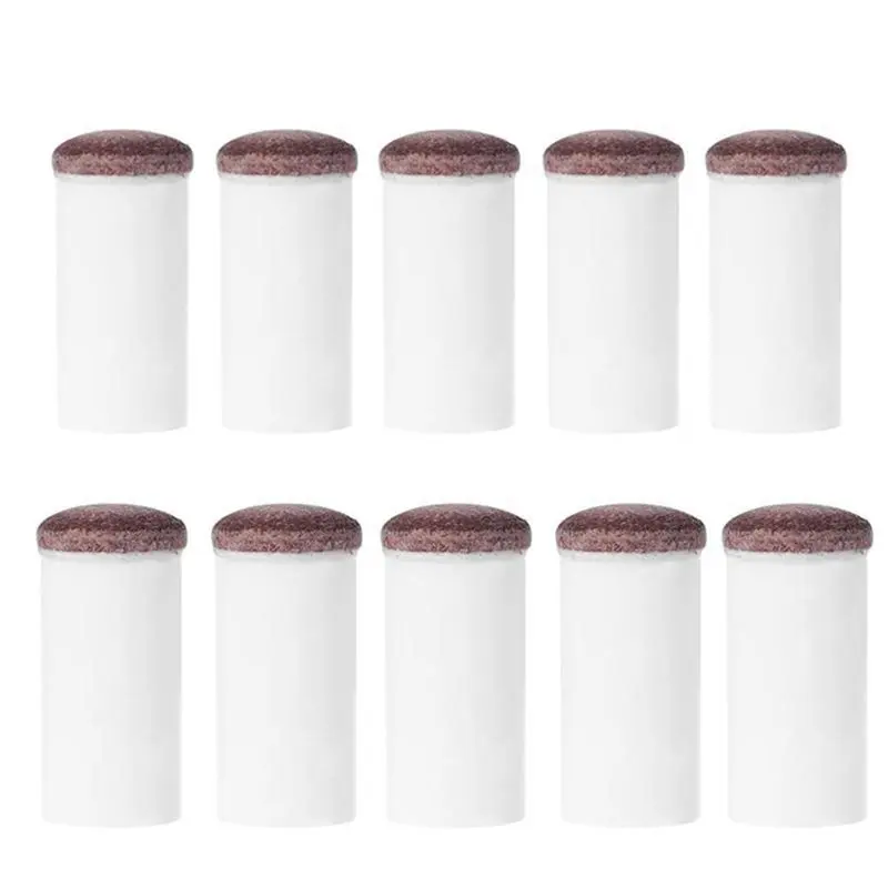 Y49A-20 قطعة الانزلاق على تجمع جديلة نصائح النايلون السنوكر جديلة الطويق البلياردو اكسسوارات البلياردو المشجعين الترفيه 13 مللي متر