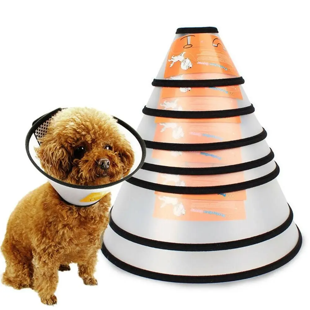 Pet Protective Collar Dog Neck Cone Recovery Cone Collar for Anti-Bite Lick Surgery Wound Healing Cat Dogs Circle