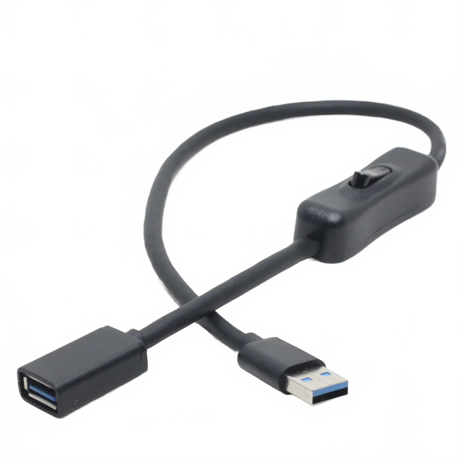 

USB 3.0 Extension Cable Male to Female with Switch, 50cm High-Speed