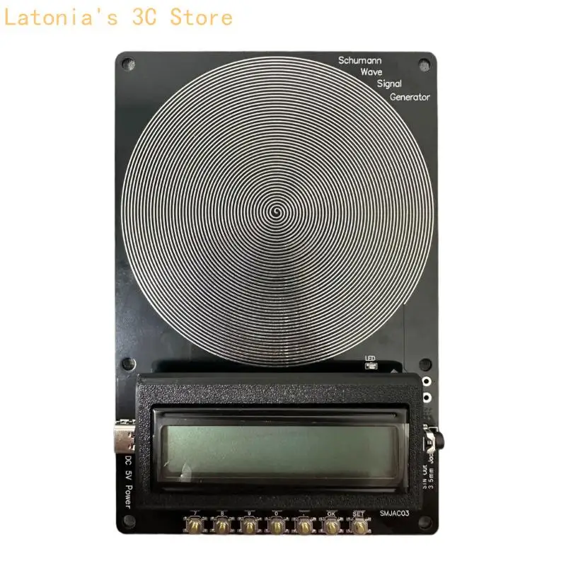 

X3ub Schumann Waves Generator Resonances Device 7.833 Гц Регулируемая частота 8-14ma