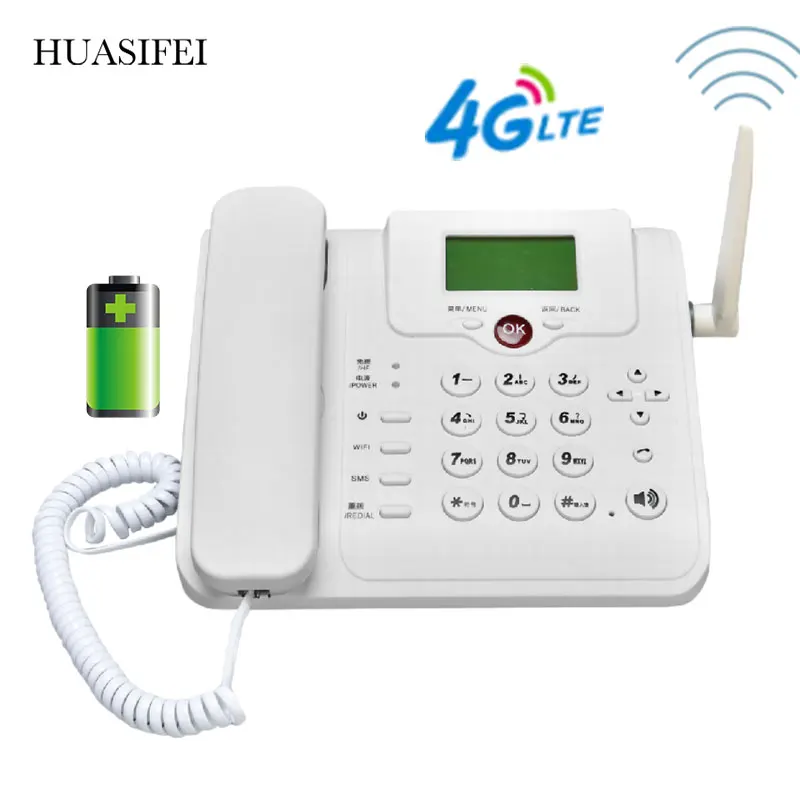 W101L 4G wifi router 4G voice call telephone volte 4g landline wifi hotspot desk sim card slot telephone fixed phone