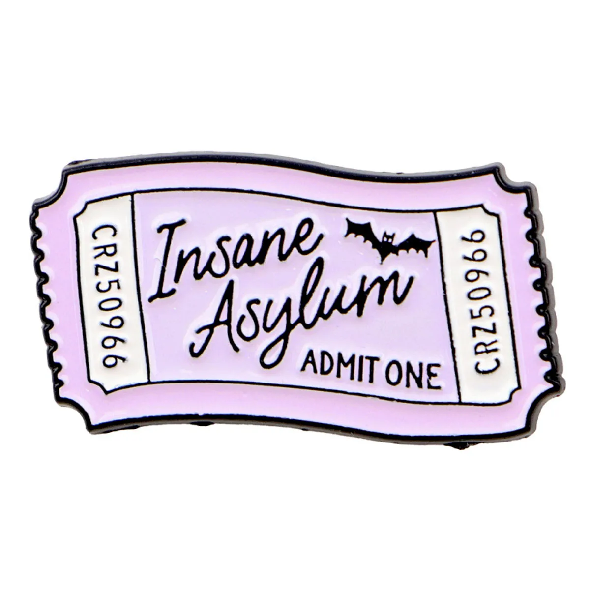 Enamel Pins Ticket Quotes Brooches Lapel Pins Badge on Backpack Clothing Accessories Fashion Jewelry Friends Fans DIY Cute Gifts