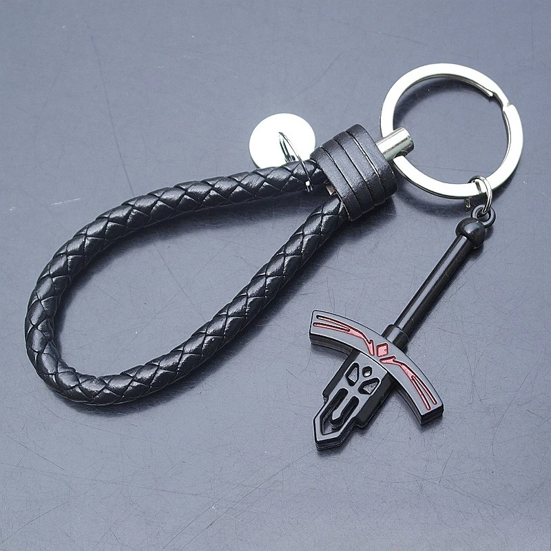 6 cm/2,36 pouces destin/séjour nuit Excalibur épée de la victoire armes modèle porte-clés sac à dos pendentif à collectionner ornement garçon jouet cadeau